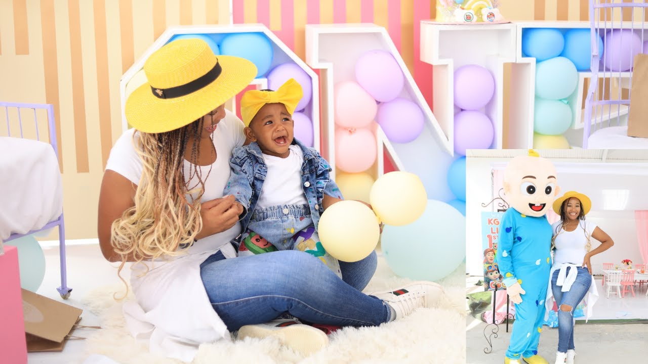 Kganya Turns One | Cocomelon Birthday Party | JJ surprised the kids
