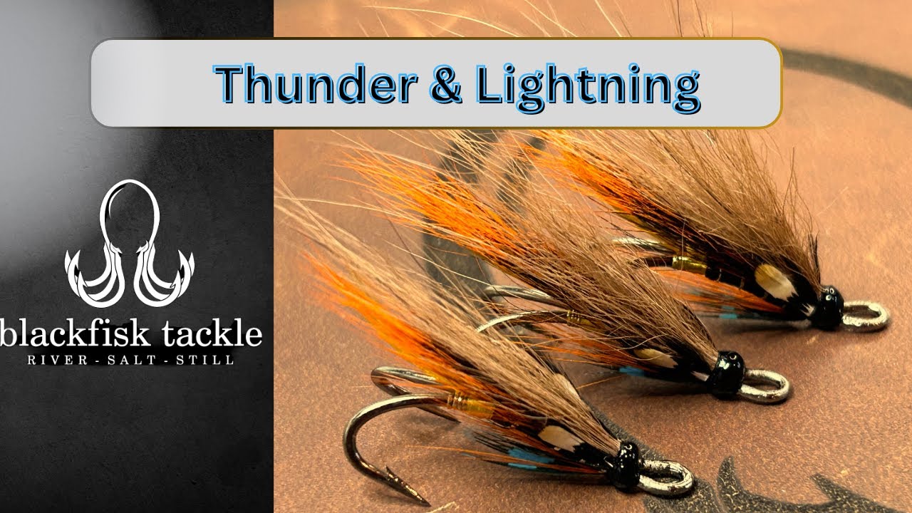 Fly Tying: Thunder & Lightening Hairwing Salmon Fly