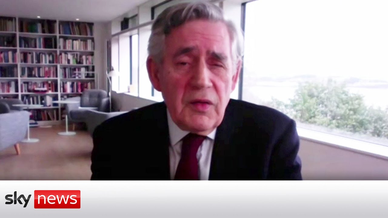 Ukraine Invasion: Gordon Brown calls for tribunal to prosecute President Putin