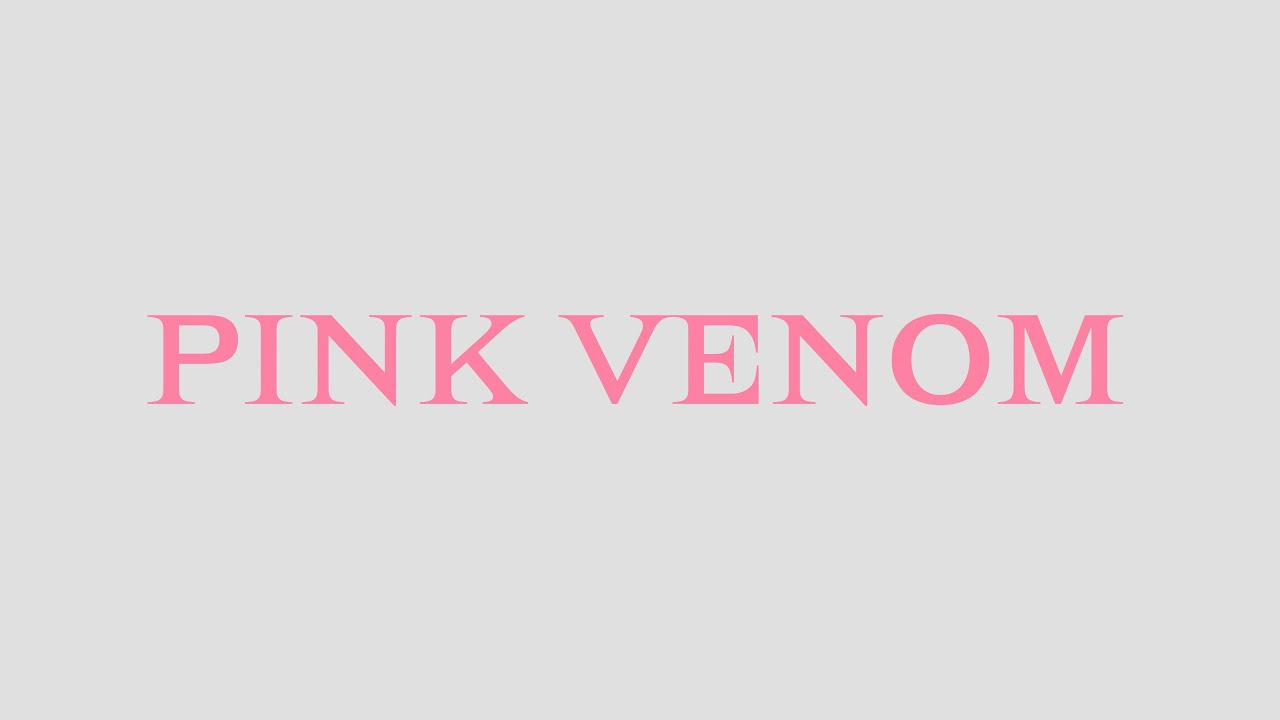 BLACKPINK - Pink Venom (Acapella/Dry Vocals)
