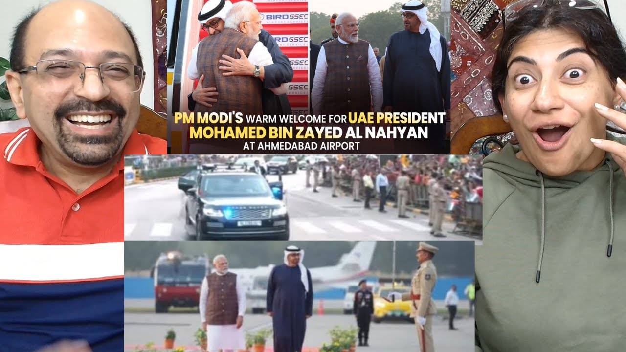 This Is How PM Modi Welcome UAE President Shiekh Zayed At Gujrat Airport 😍✨|