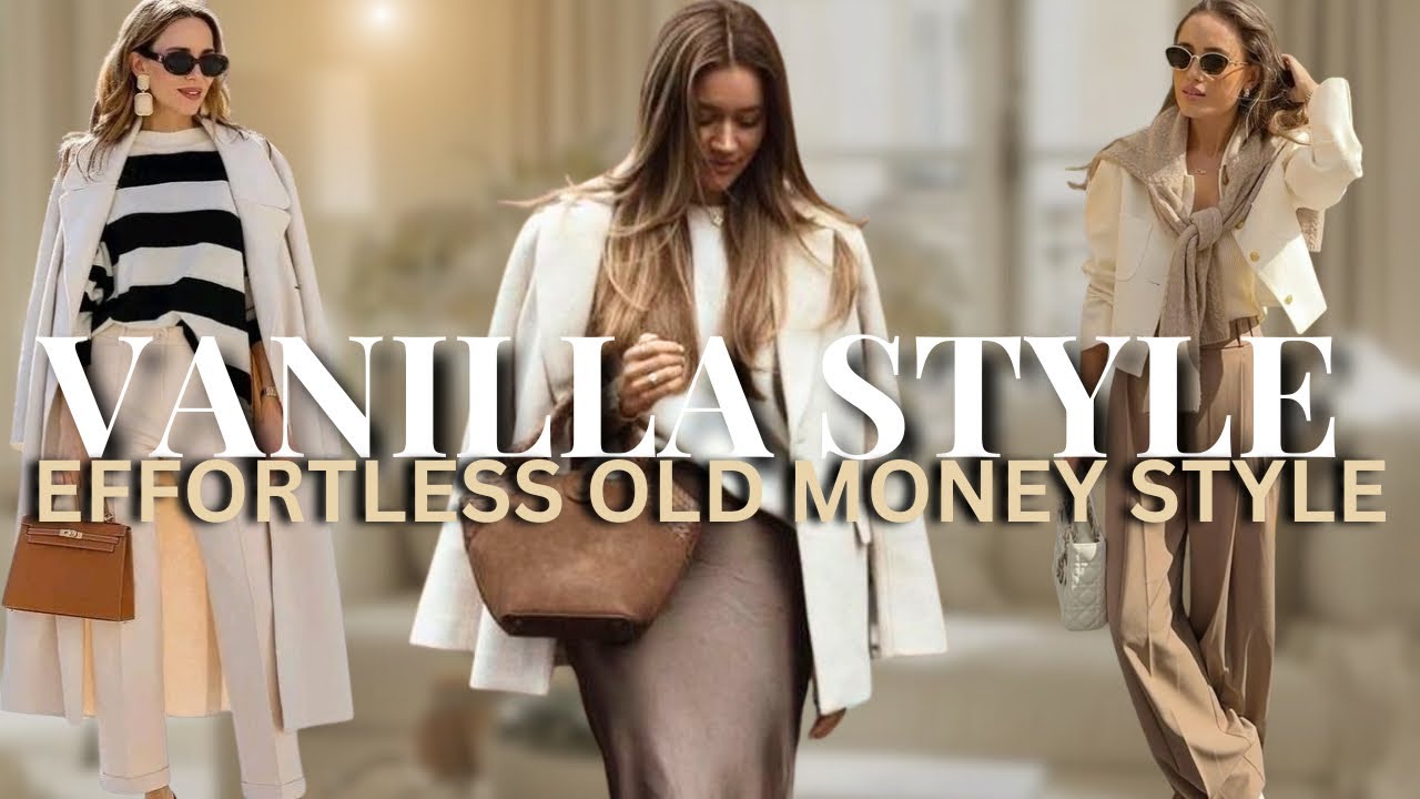 10 Old Money Outfits That Whisper Wealth | Late Summer to Fall Vanilla Style Elegance