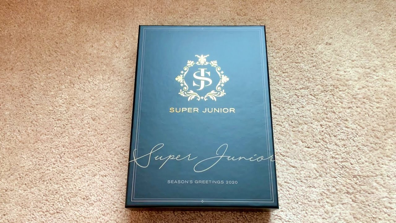 💕🎉Unboxing Super Junior 슈퍼주니어 2020  Seasons Greetings