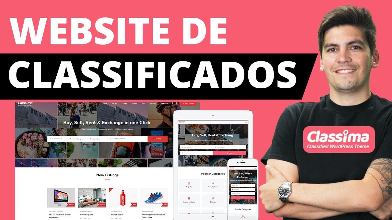 Como Criar Um Site de Anúncios Classificados com Wordpress & Elementor 2021 (Igual o OLX)