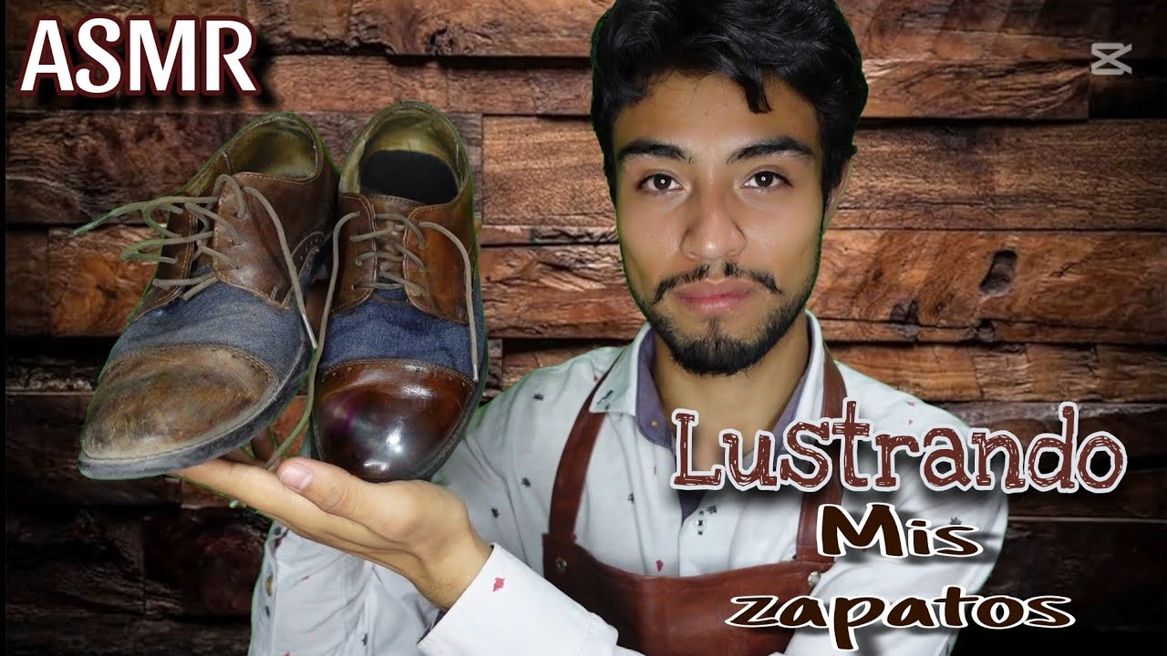 ASMR | Lustrando mis zapatos + TIP