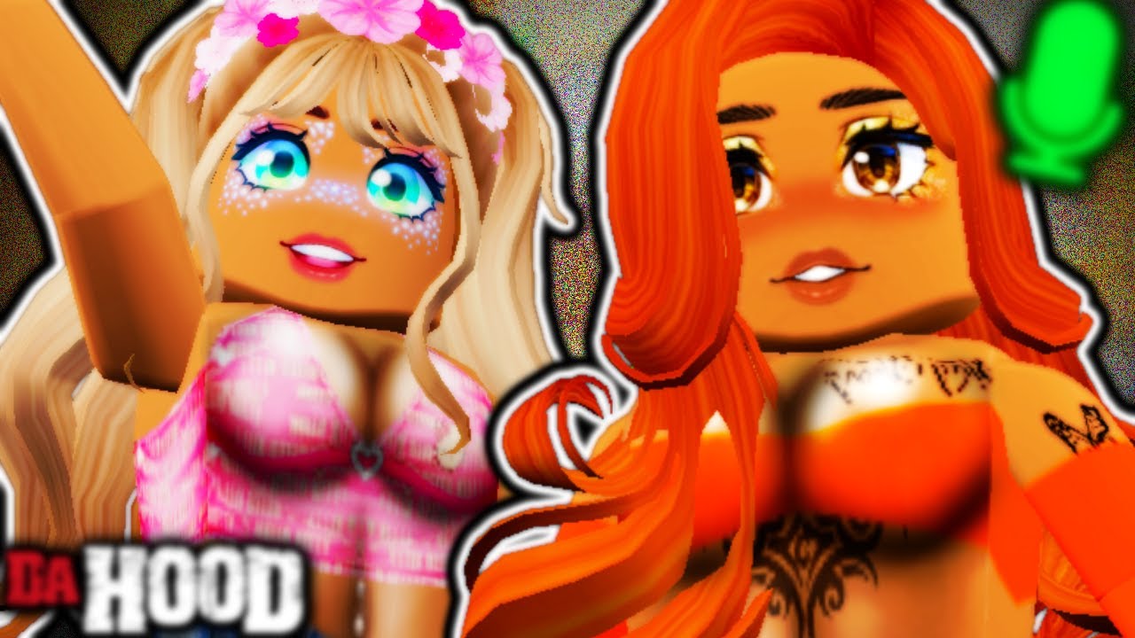 Being PICK ME GIRLS in Da Hood Voice Chat