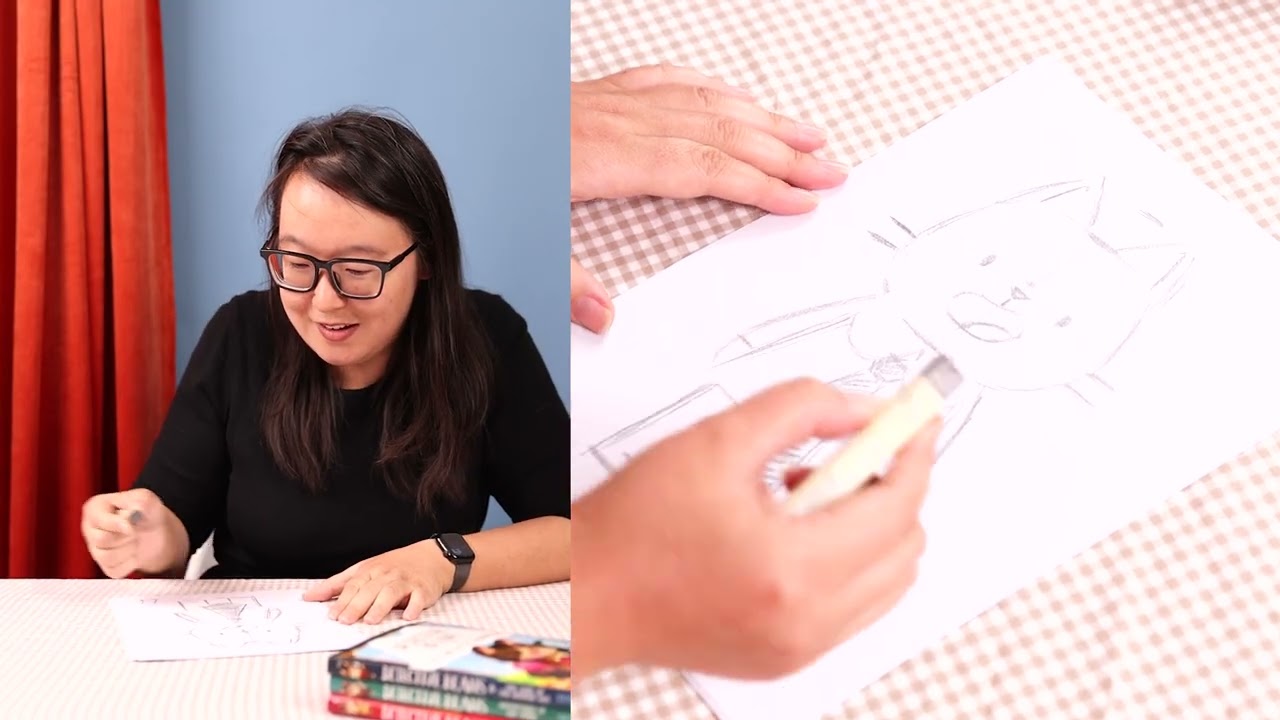 Научитесь рисовать детектива Бина вместе с автором Ли Ченом