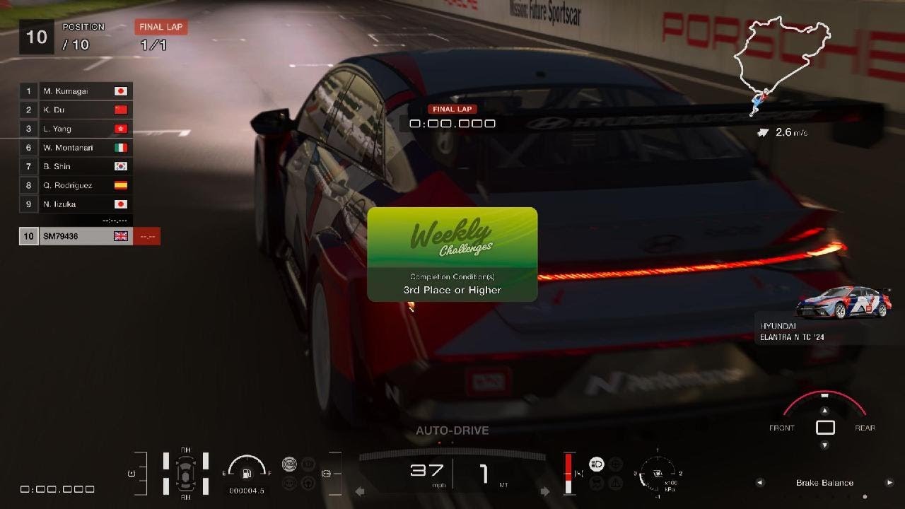 Gran Turismo 7 Racing PS5: Special Event - Hyundai Elantra N TC