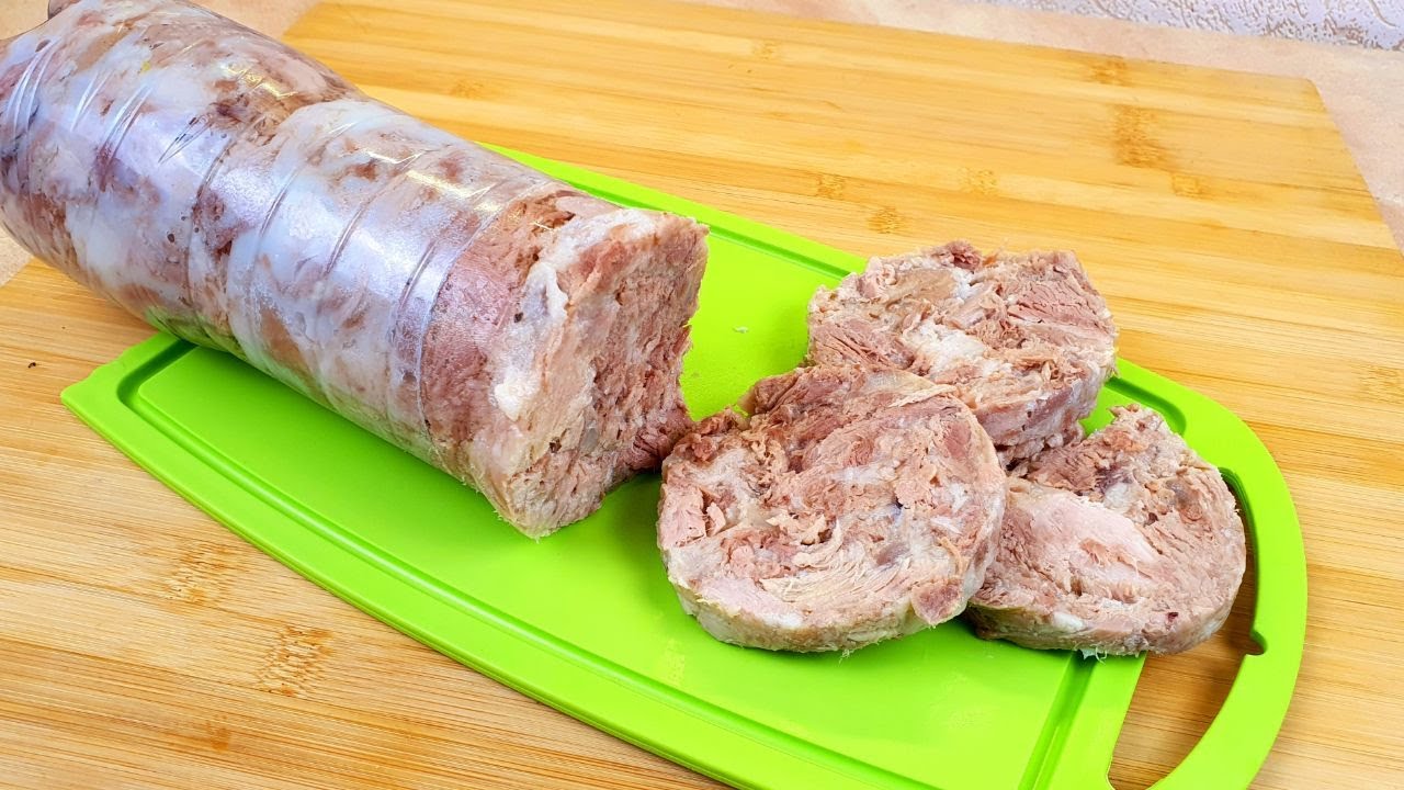 Я просто кладу мясо в бутылку и беру колбасу.