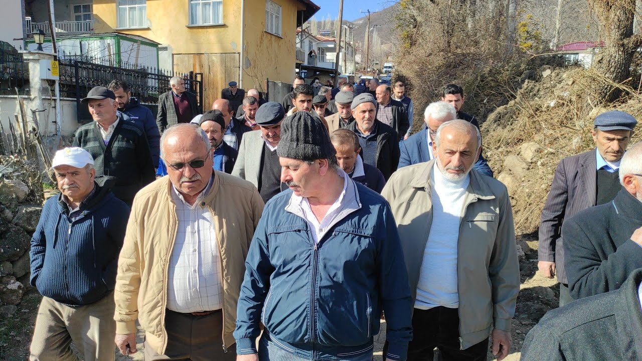 ERBAA GÜMÜŞALAN KÖYÜ ÜNZİLE ALTUNTAŞ CENAZE MERASİMİ EVDEN CAMİİ YE  08 Mart 2025