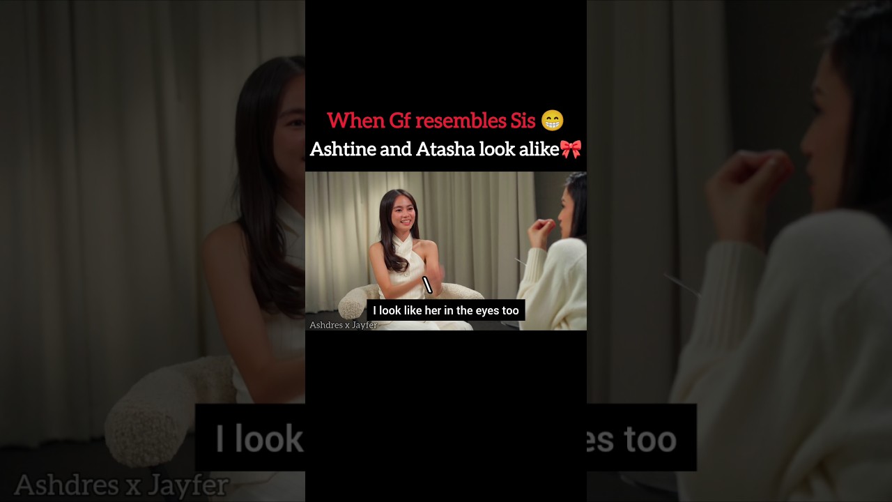 Ashtine and Atasha cuties look alike🥹💝 #ashdres #ashtine #atashamuhlach #shorts