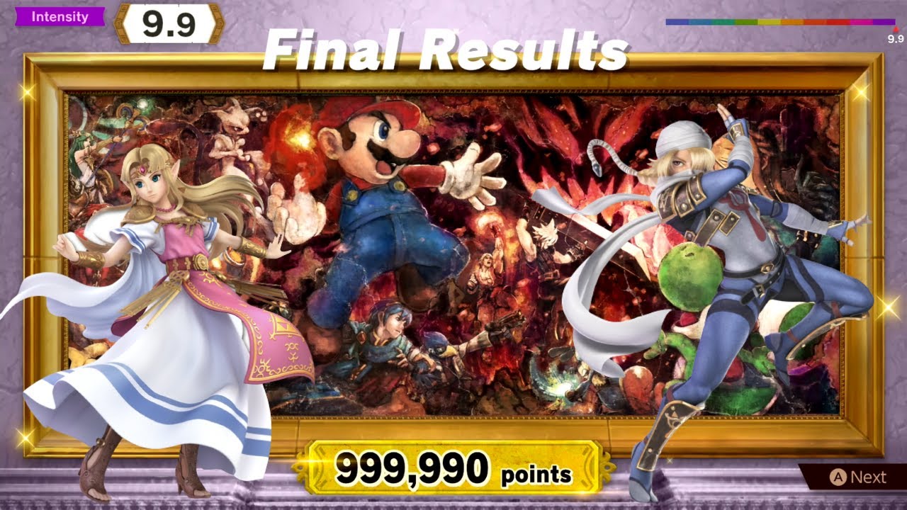 Sheik's Classic Mode 9.9 | 2 Players | Super Smash Bros. Ultimate