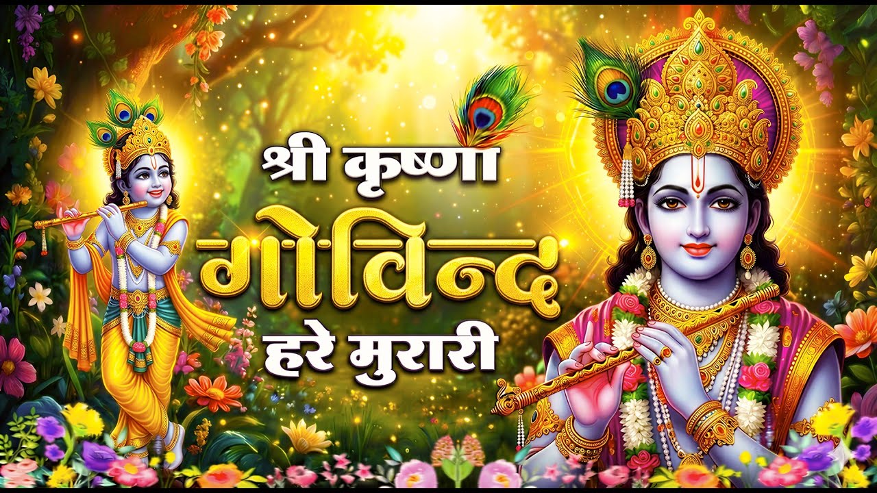 श्री कृष्णा गोविन्द हरे मुरारी - भजन | Shri Krishna Govind Hare Murari | Krishan Bhajan 2026
