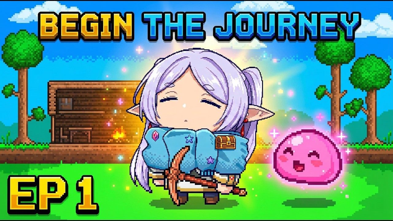 Learning ENGLISH on Terraria!!