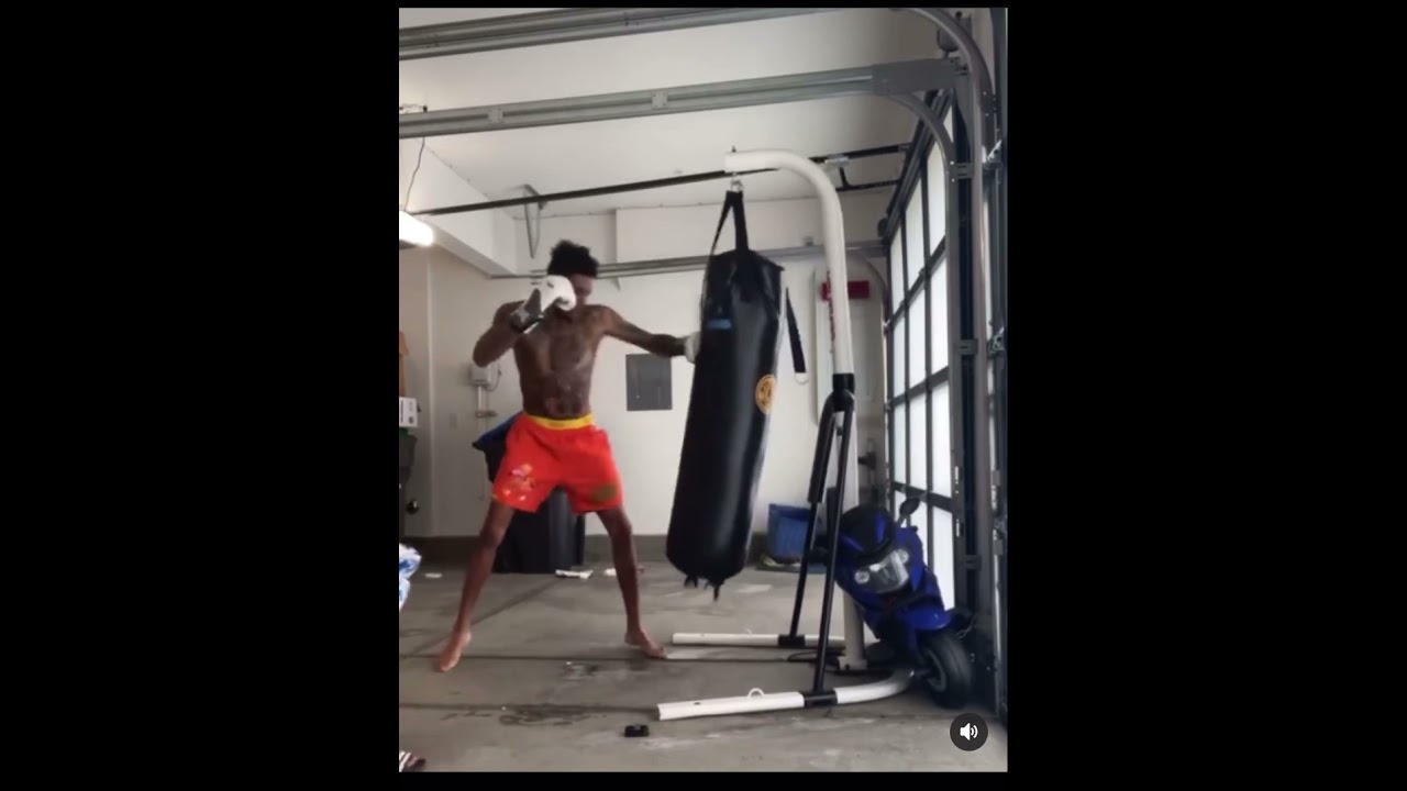 Blueface Teaches His Son How To Box 🥊 (Must Watch)