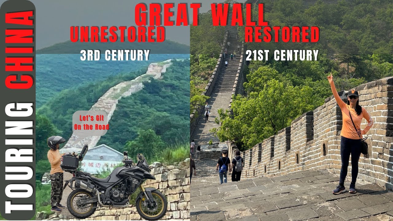 Motorcycle Touring China | Great Wall & Guanting Reservoir | GIT On The Road