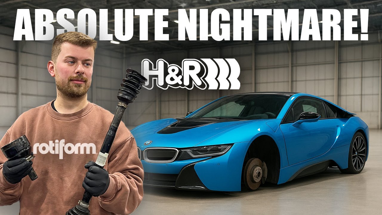 Занижение моей i8 закончилось катастрофой! + Новые диски