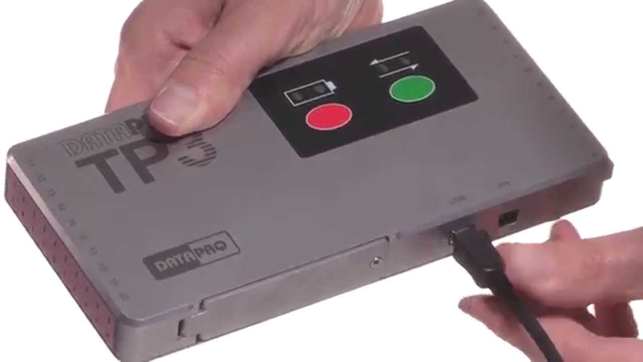 DATAPAQ TP3 Temperature Data Logger in heat treatment, paint-curing, and ceramics processes