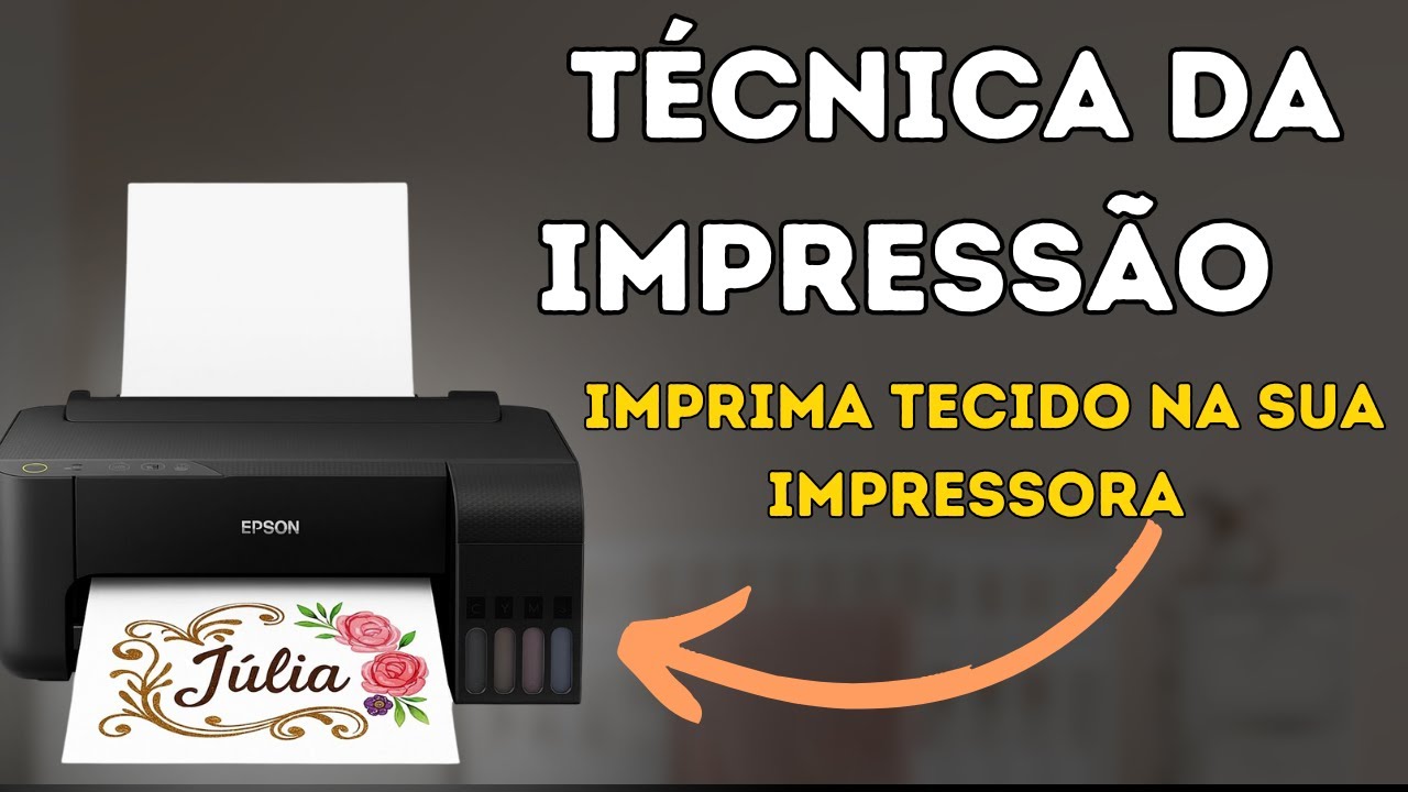 Técnica dá Impressão no Tecido: Caixa batizado personalizada