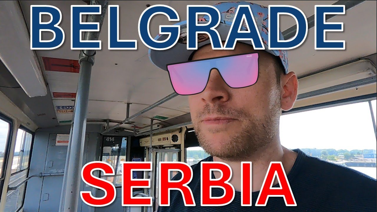 🇷🇸 Riding the old trams and seeing the historical sights of Belgrade, Serbia