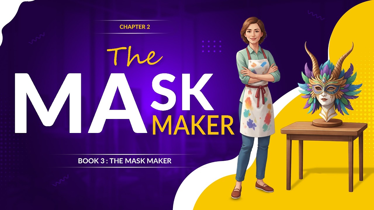 The Mask Maker (Chapter 2) | Ms. Anya’s Mask Project & Finding Essence | Book 3