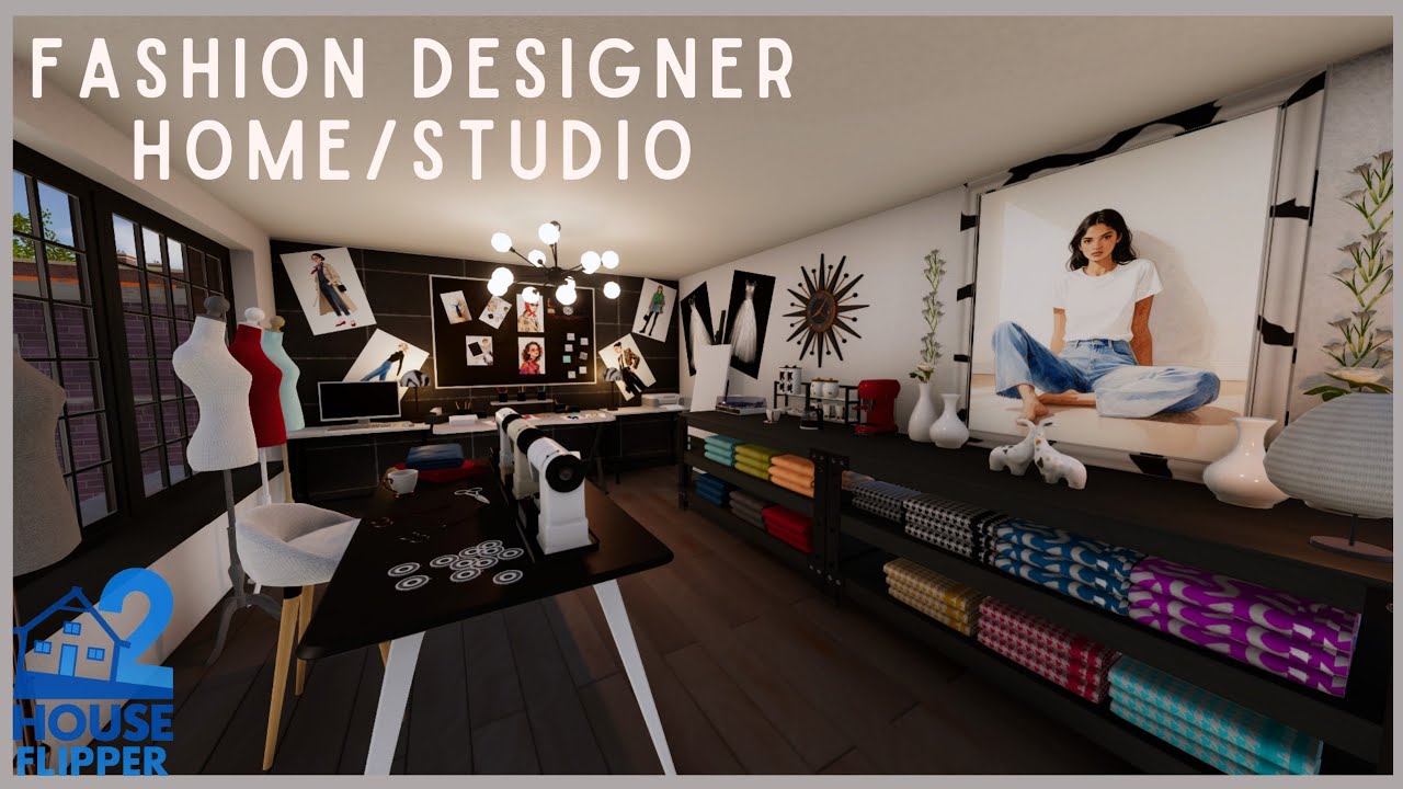 House Flipper 2 | Flipping a Bohemian Loft | Fashion Design Studio | Full Renovation & Tour