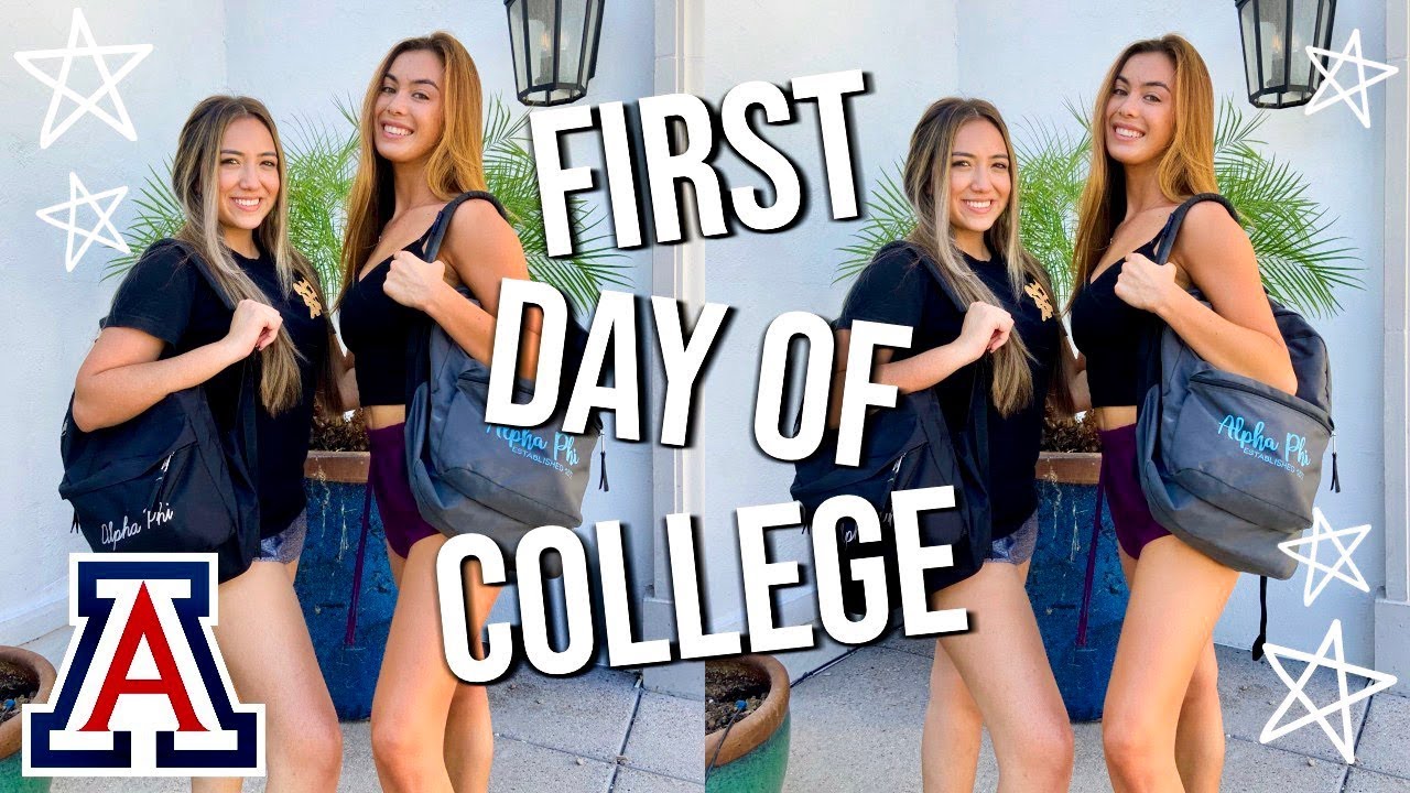 FIRST DAY OF COLLEGE!! // JUNIOR YEAR AT THE UNIVERSITY OF ARIZONA!!