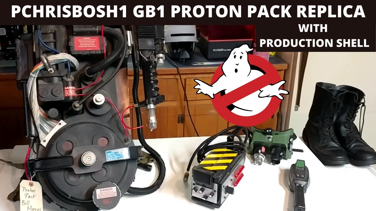 Pchrisbosh1 Ghostbusters Venkman Hero Proton Pack Replica — Production Shell — Обзор и мысли
