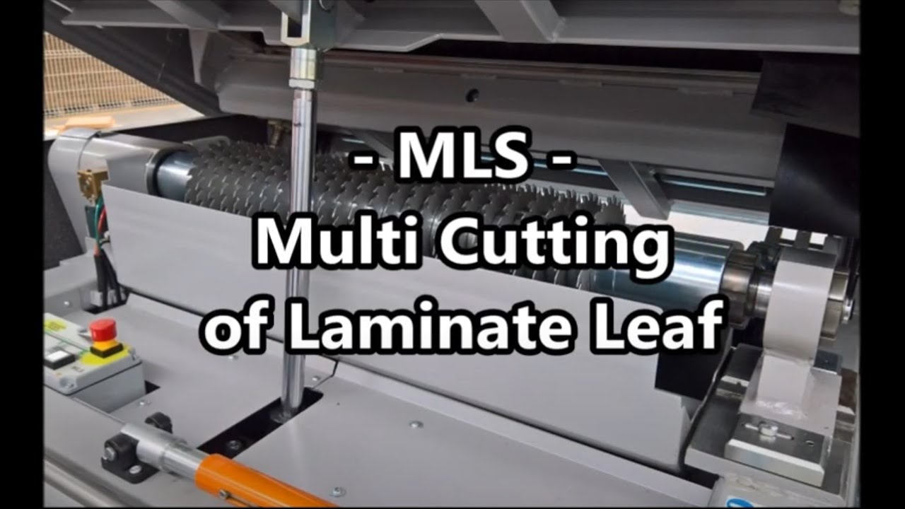 ZAFFARONI - Multi Cutting of laminates sheets by our Multi-Rip saw series MLS