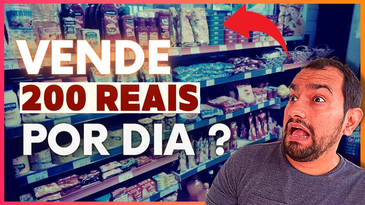 COMO ADMINISTRAR UM MERCADINHO DE BAIRRO VENDENDO  200 REAIS POR DIA