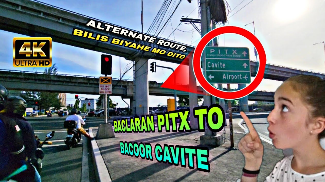 BACLARAN PITX PARAÑAQUE TO BACOOR CAVITE, ALTERNATE ROUTE, DB MOTOVLOG TV