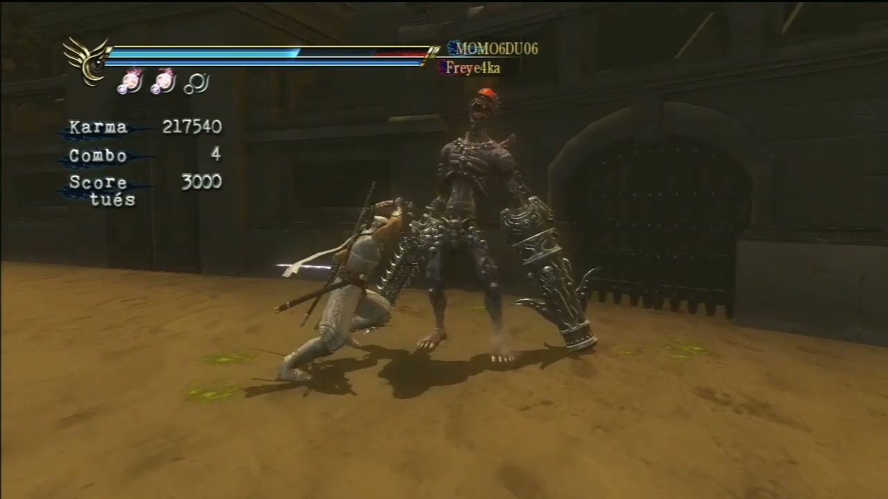 Ninja Gaiden Sigma 2 Online Coop/MOMO6DU06-Freye4ka/MN01 trial