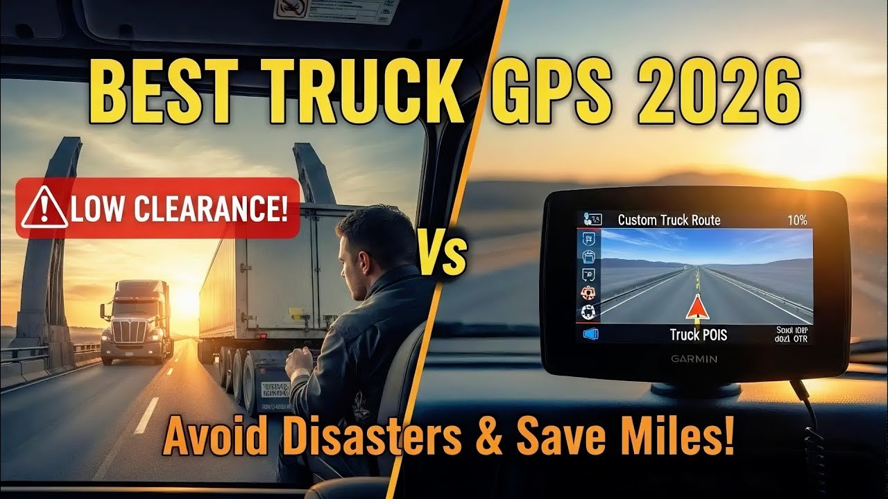 Best GPS for Truck Drivers 2026 | Garmin dēzl vs Rand McNally & Top Apps Reviewed