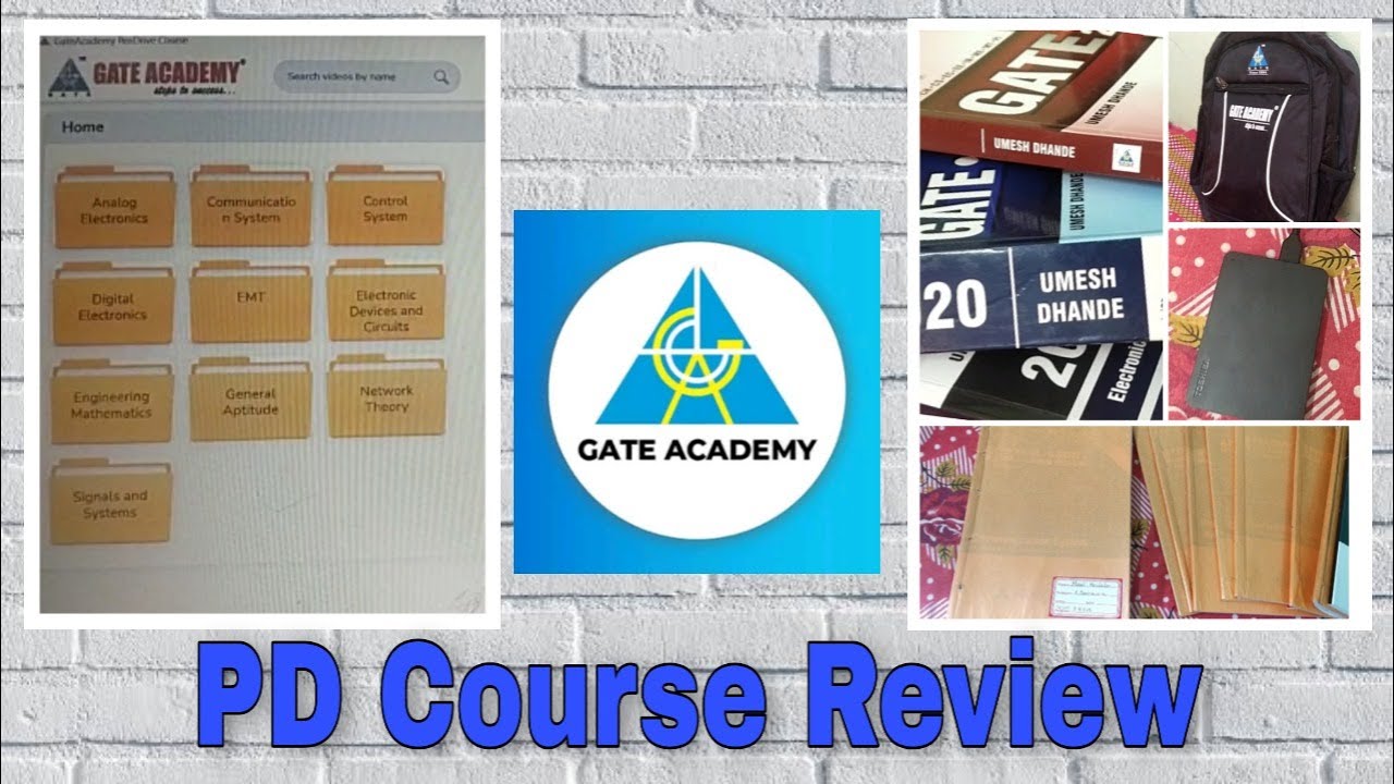 GATE ACADEMY PD Course Review