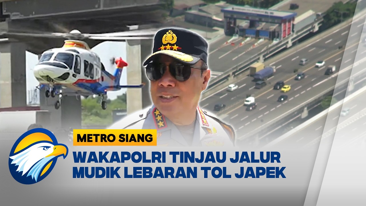 Pantauan Langsung Wakapolri di Tol Jakarta-Cikampek Menjelang Mudik Lebaran [Metro Siang]