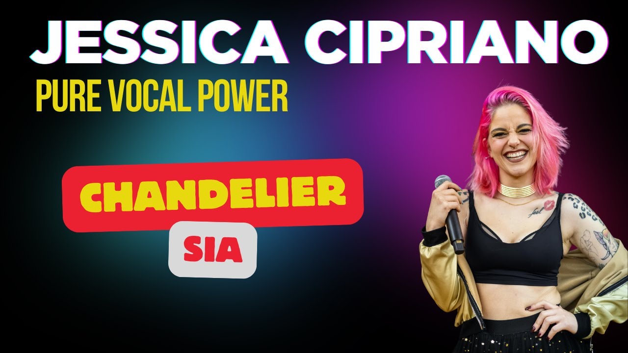 Jessica Cipriano - Chandelier (Sia Cover) - Um desafio vencido com alma!