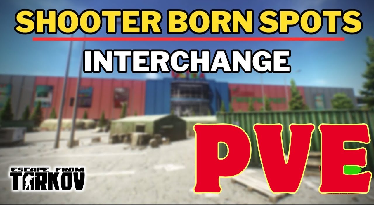 Стрелок, рожденный на небесах, на карте Interchange, Побег из Таркова, PVE