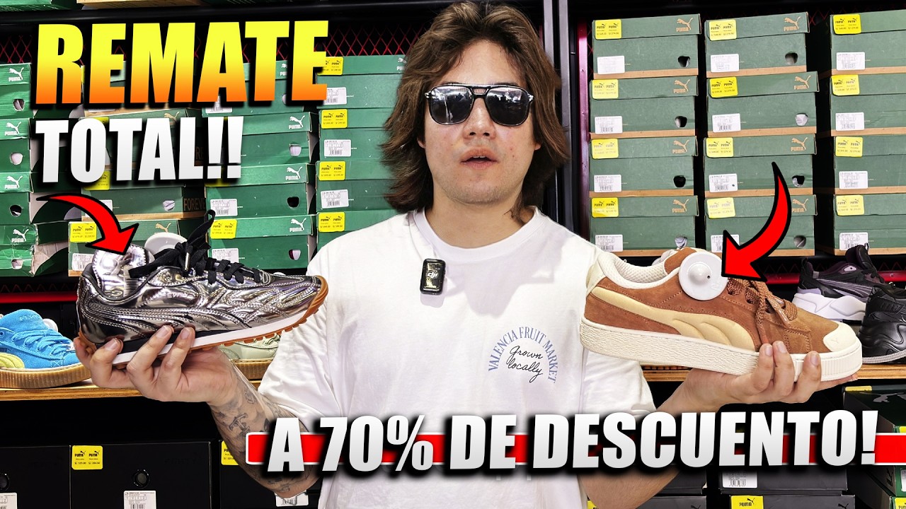Este OUTLET est&aacute; REMATANDO TODO! ZAPATILLAS Y ROPA HASTA 80% DE DESCUENTO! | Santo Brasa