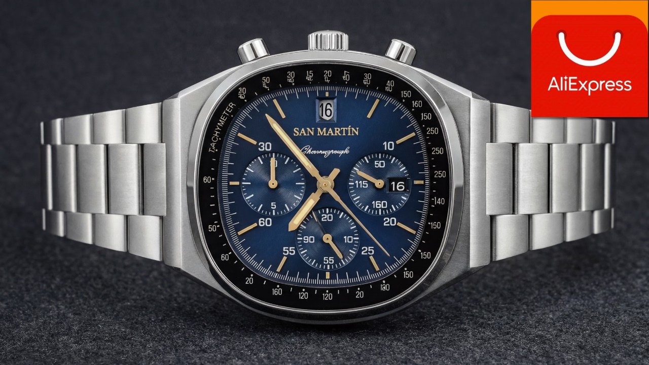⌚🔥 Relojes San Martin de AliExpress con acabados que avergüenzan a marcas de miles de euros