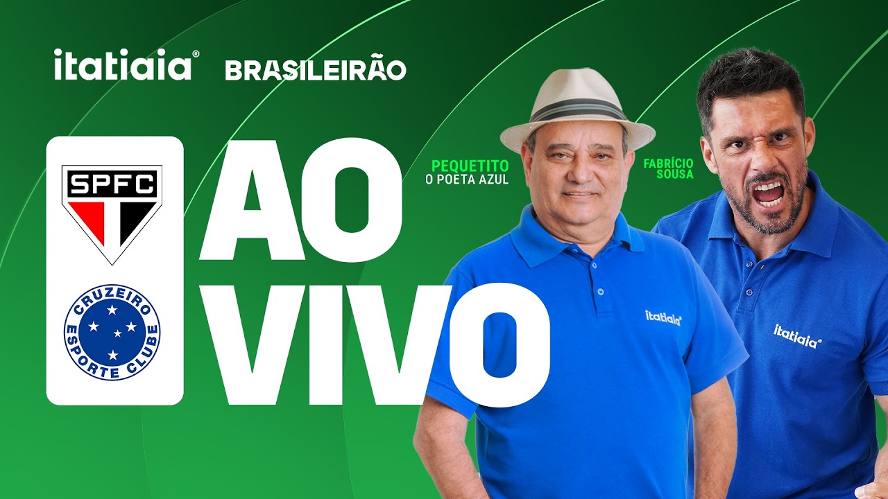S&Atilde;O PAULO X CRUZEIRO AO VIVO NA ITATIAIA | REACT DO BRASILEIR&Atilde;O 2026