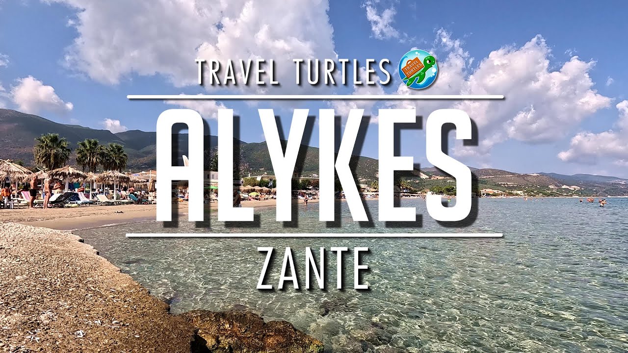 Alykes, Zante | Beach | Town | Bars & Restaurants