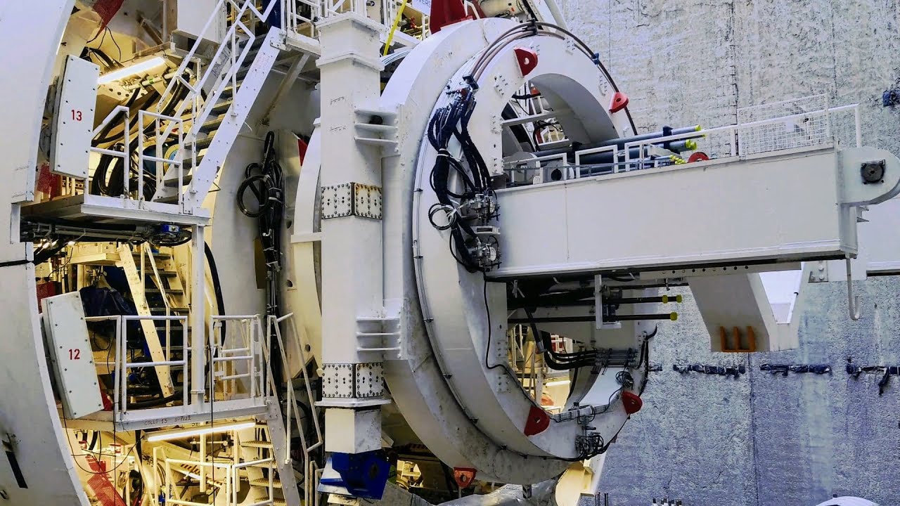 #26S ŁÓDŹ BUDOWA TUNELU ŚREDNICOWEGO UL  STOLARSKA 12 12 2020 Z ZIEMI/Łódź huge 13 meter #TBM