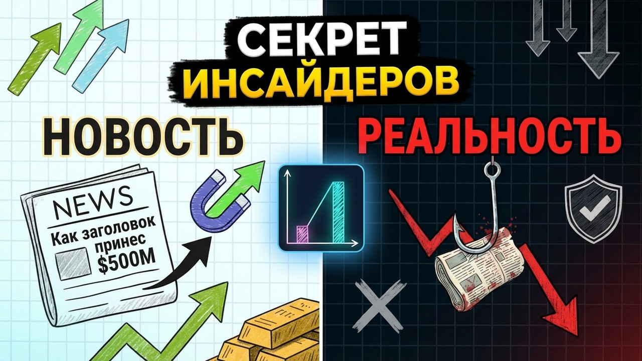 ВАС ОБМАНЫВАЮТ! Как новости разоряют трейдеров (Секрет Инсайдеров)