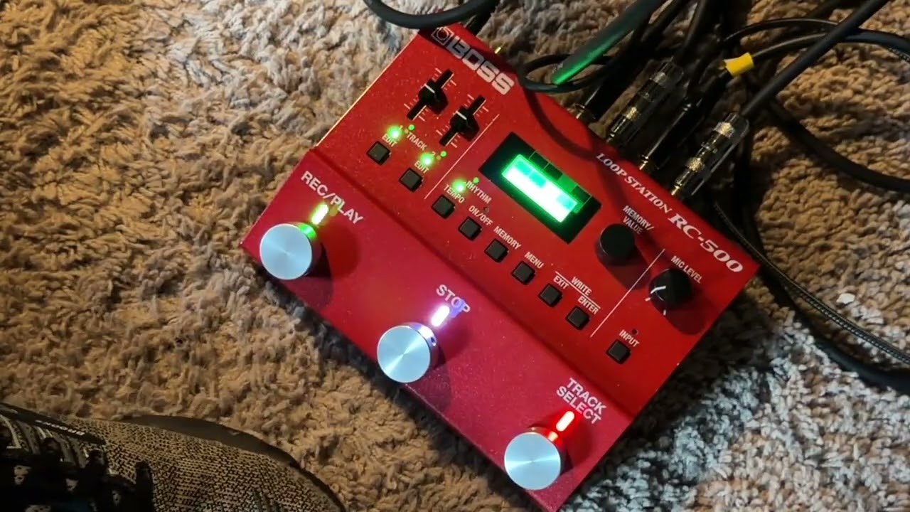 Boss RC-500 Verse & Chorus Setup - Seamless Live Switching (No Timing Errors)