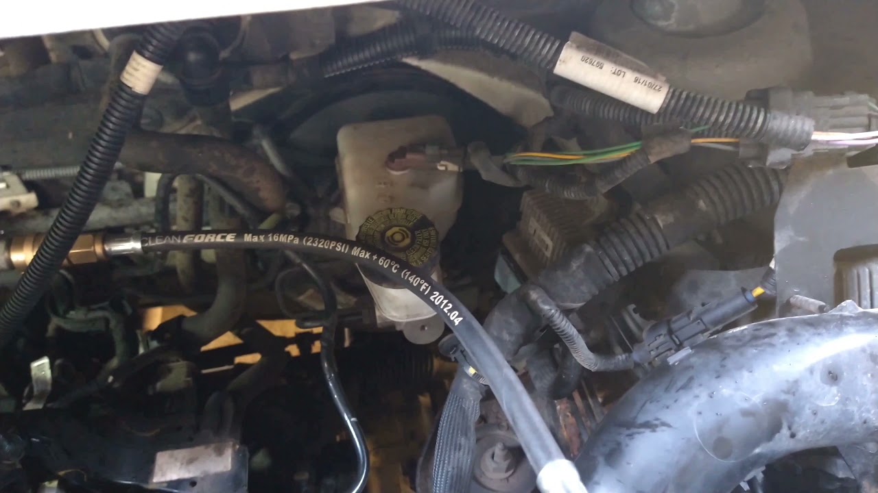 broken timing belt (Citroen Dispatch) 1.6 HDI