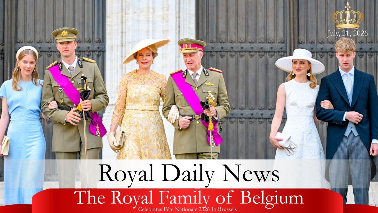 The Royal Family of Belgium Reunites to Celebrate National Day | More #royalnews