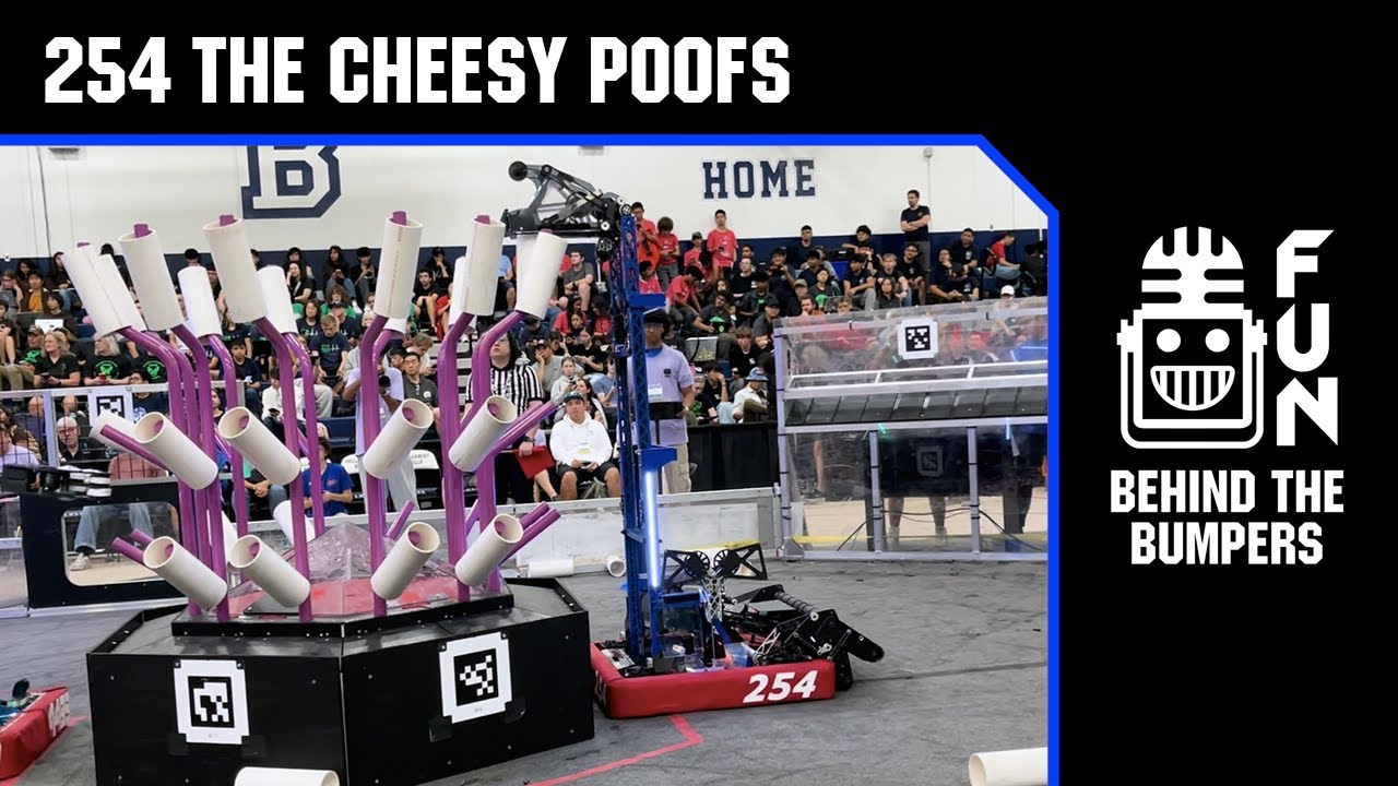 254 The Cheesy Poofs | Behind the Bumpers | REEFSCAPE Robot #firstroboticscompetition