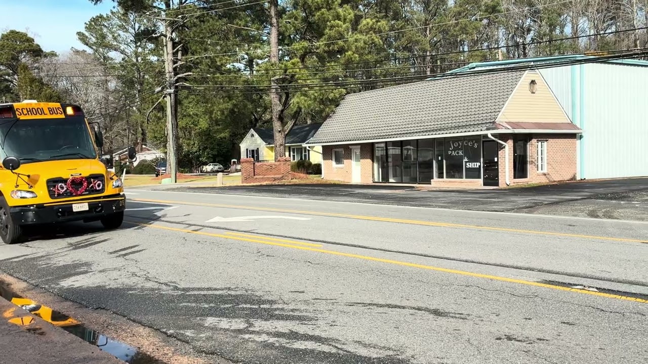 Bus D 5 stopping, idling, and accelerating #2