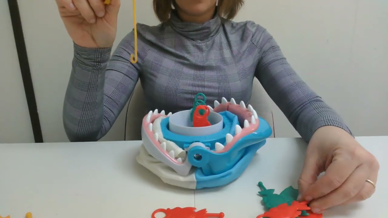 Gentle Shark Toy Play for Toddlers | Calm Parent-Guided Learning