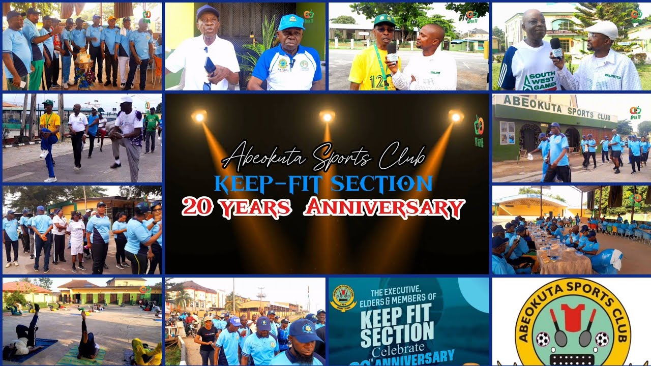 How Keep Fit Section Abeokuta Sports Club Celebrated Its 20th Anniversary in Grand Style